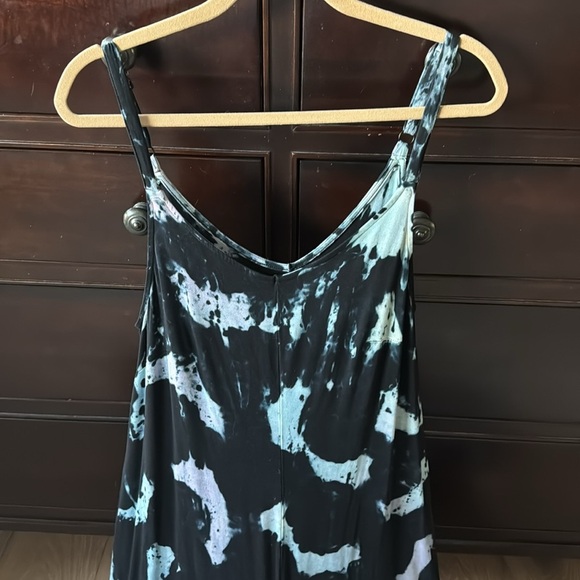 Torrid Super Soft Knit Culotte Jumpsuit Womens 1 Tie dye Bohemian loungewear - Picture 3 of 10